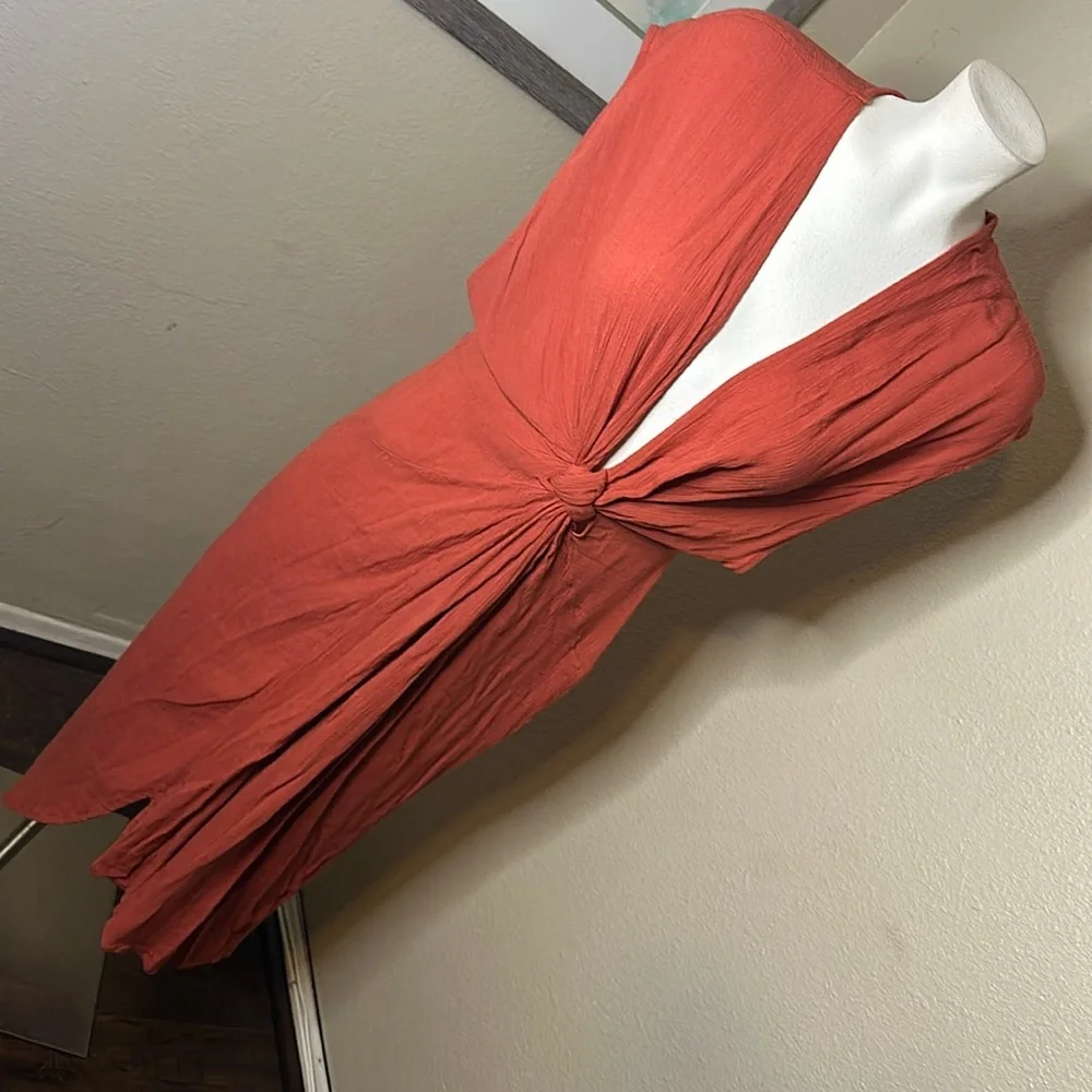 Coral Dress/Cover Up Size Large by Cotton Candy LA - Picture 1 of 4